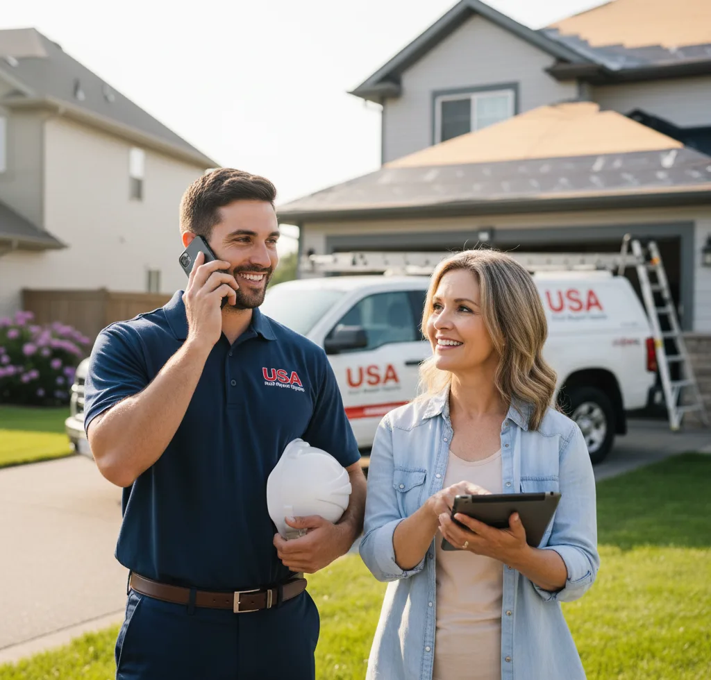 USA Roof Repair Experts customer support in Ellenburg Center